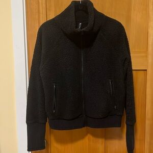 Athleta Sherpa cropped jacket